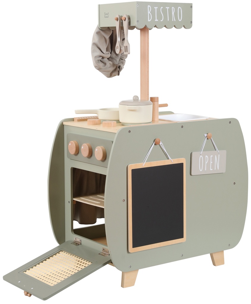 Label Label | Bistro Kitchen Olive Green