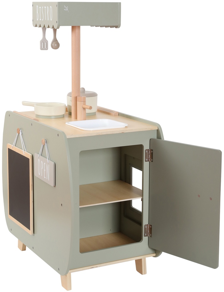 Label Label | Bistro Kitchen Olive Green