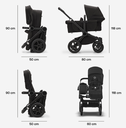Bugaboo | Wandelwagen Donkey 5 Mono Complete Midnight Black on Black