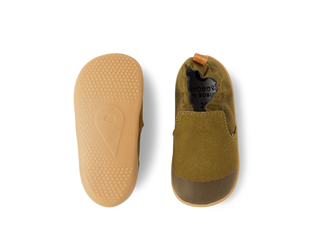 Bobux | Schoenen Step Up Indoor Pure Cosy Dried Herb