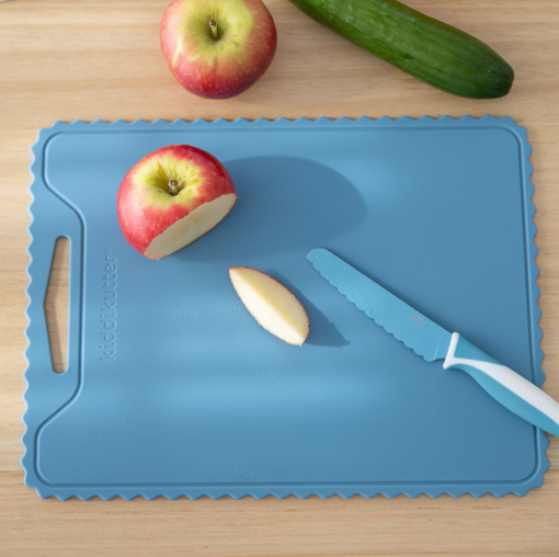 Kiddikutter | Snijplank Silicone Blueberry