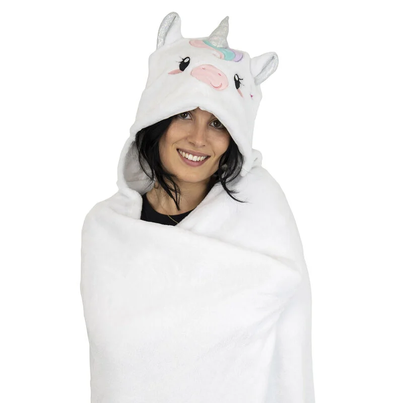 Legami | Deken Unicorn Cosy Hugs Hooded Blanket