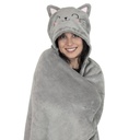 Legami | Deken Kitty Cosy Hugs Hooded Blanket