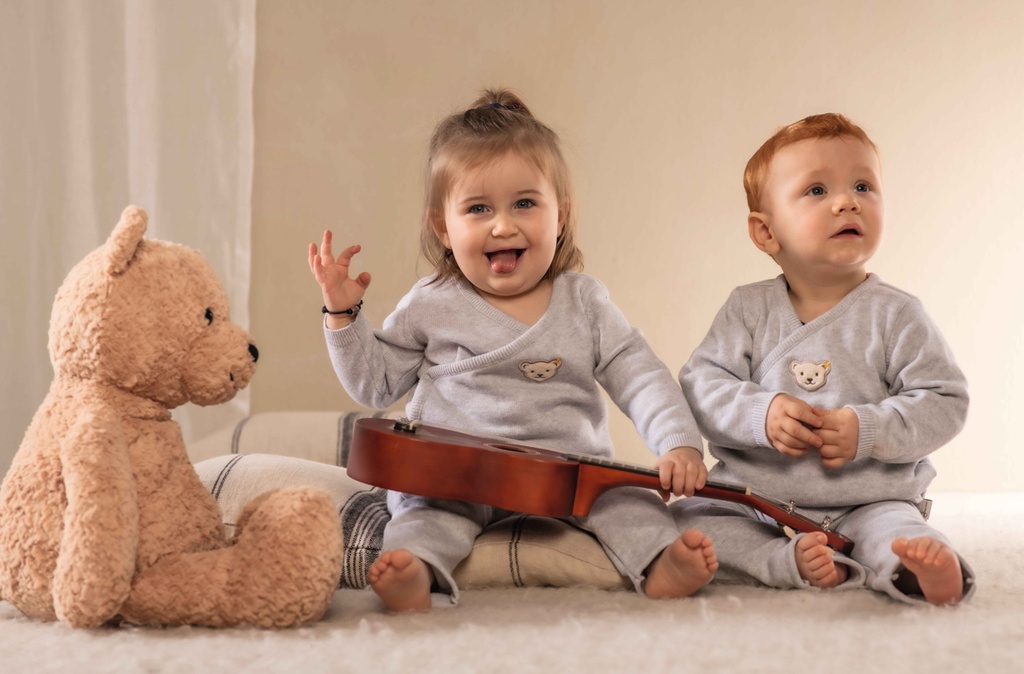 Steiff | Pluche Knuffel Jimmy Teddy Bear Light Brown 55cm