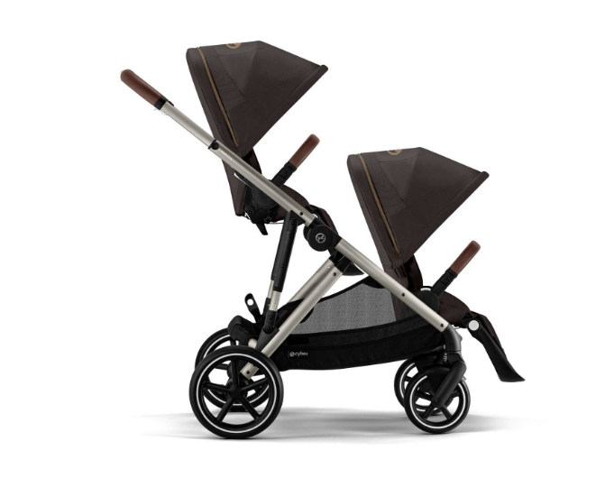 Cybex | Inzet met Bekleding Chocolate Brown vr Gazelle S/e-Gazelle