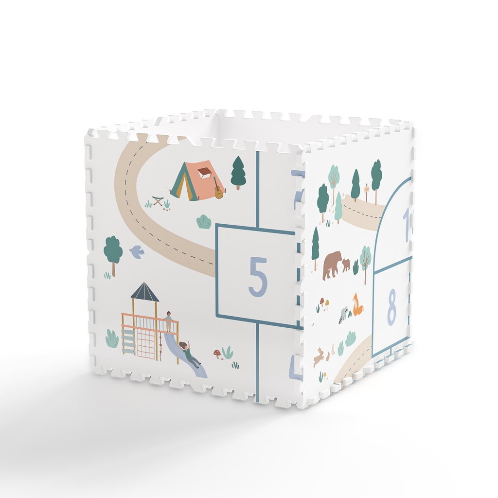 Play & Go | Puzzelmat Eevaa Tiloo Hopscotch 6-pack