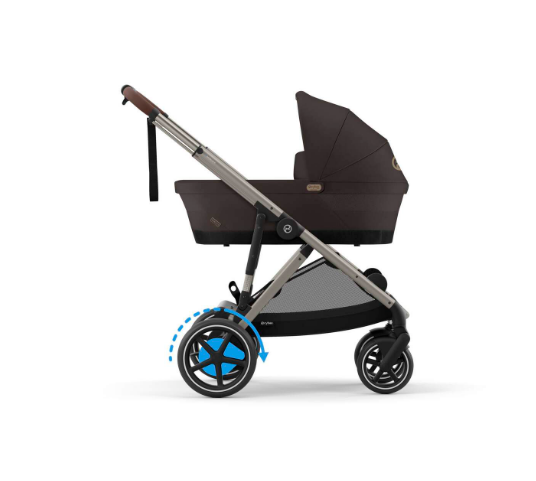 Cybex | Wandelwagen e-Gazelle S Chocolate Brown Frame Taupe