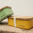Smikkels | Lunchbox With Bamboo Lid 900ml Green