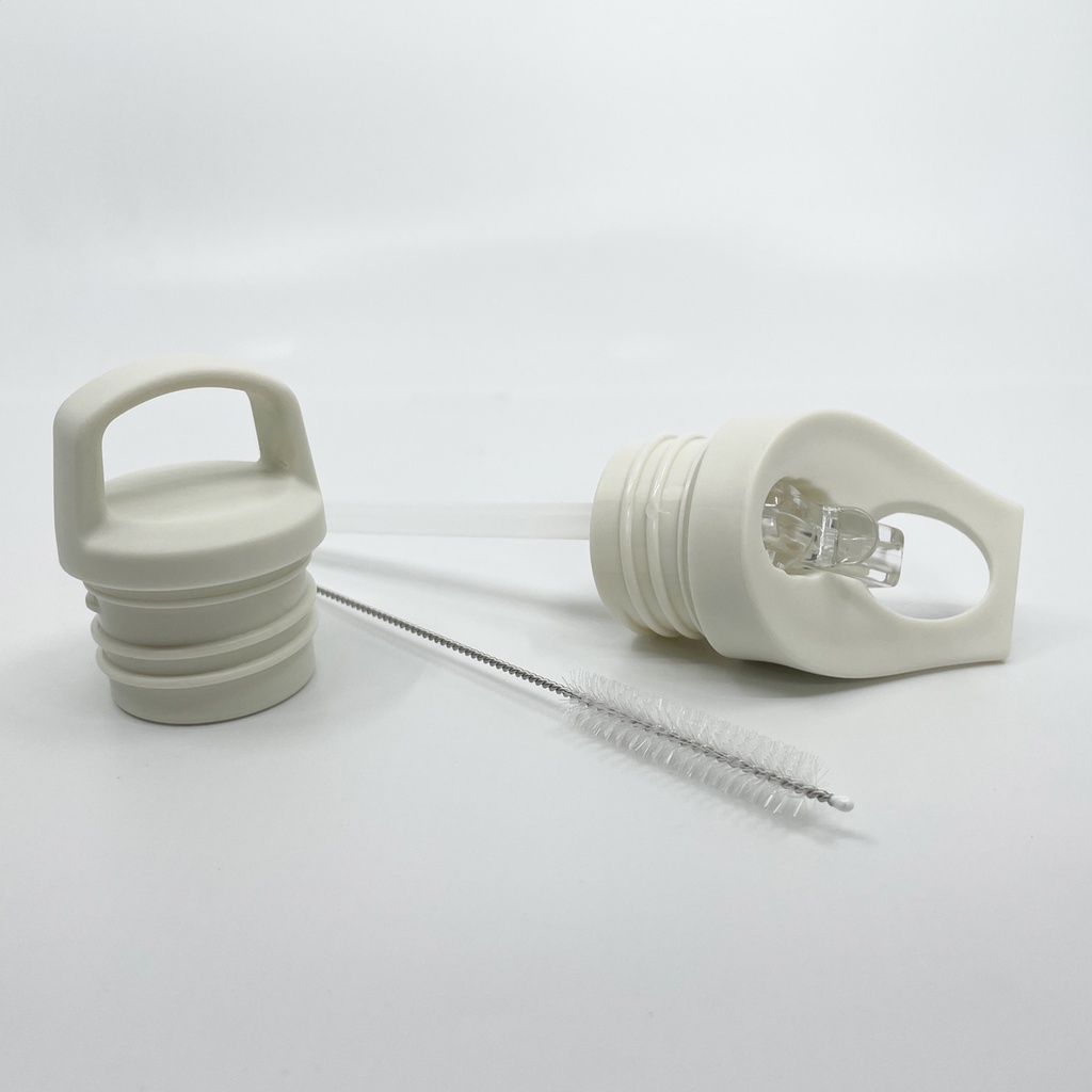 Smikkels | RVS Thermos Drinkfles 350ml Zacht Wit