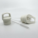 Smikkels | RVS Thermos Drinkfles 350ml Zacht Wit