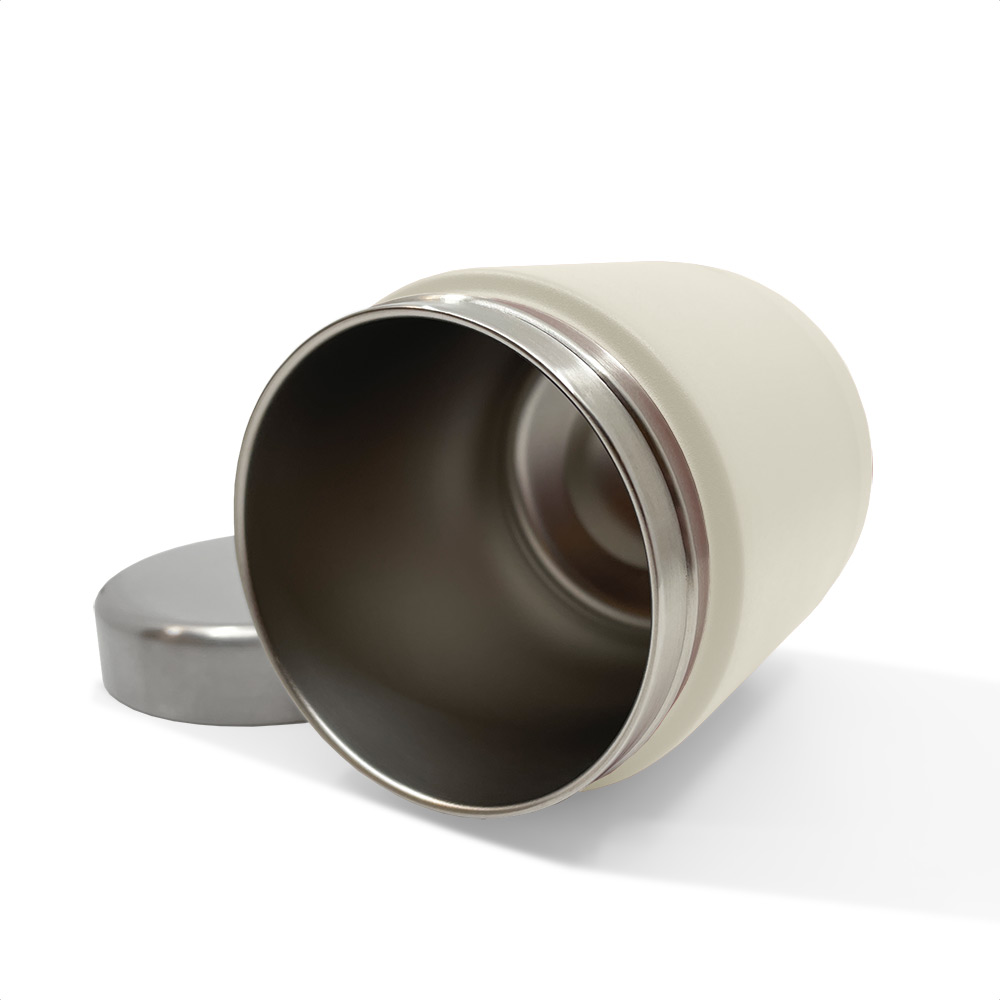 Smikkels | Roestvrijstalen Thermos Voedselcontainer Wit