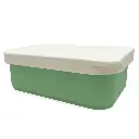 Smikkels | Lunchbox Met Siliconen Deksel 900ml Groen