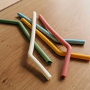 Smikkels | Siliconen Rietjes XL Wit