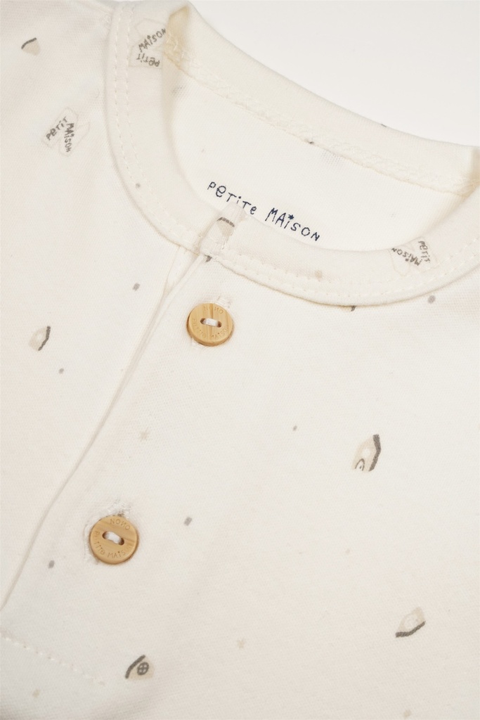 Petite Maison x Nono | T-shirt Ko Longsleeve Off White