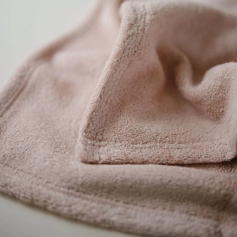 Mushie | Poncho Blush Roze 1-3Y