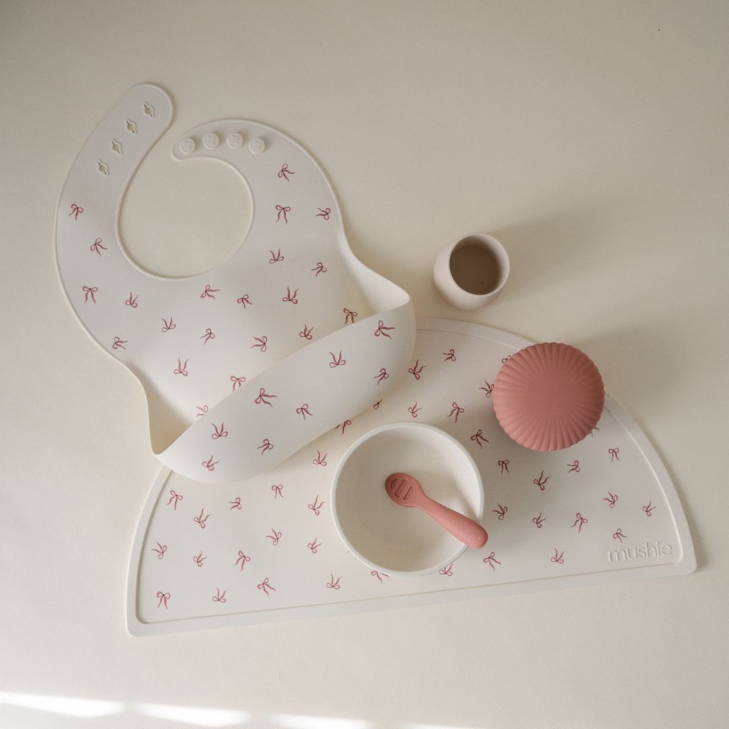 Mushie | Placemat Bows Silicone Waterafstotend