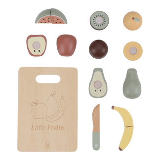 Little Dutch | Educatief Speelgoed Snijset Fruit Hout
