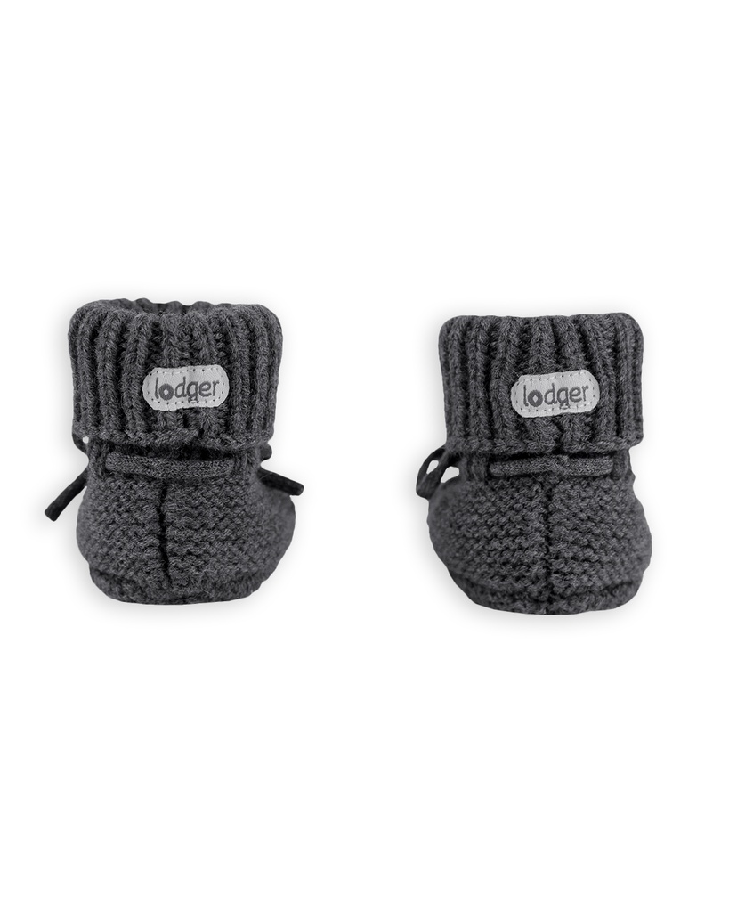 Lodger | Babyslofjes Merino Wol Pigeon 0-6M