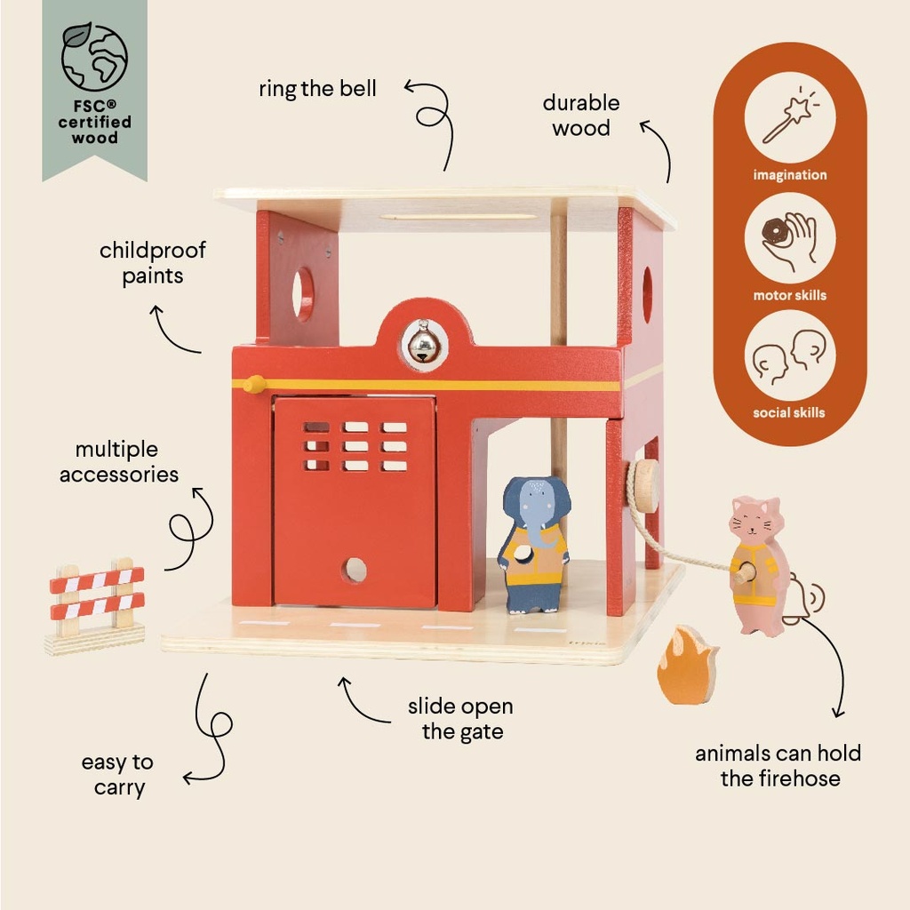 Trixie | Brandweerkazerne Hout Rood