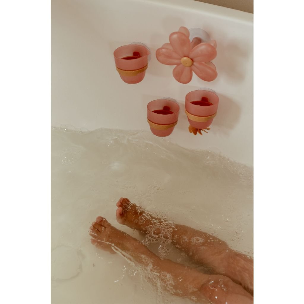 Little Dutch | Badspeelgoed Flower Bekers Badwand