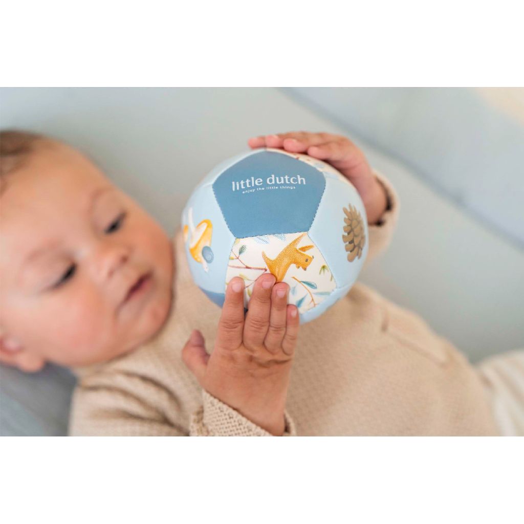 Little Dutch | Bal Forrest Friends Softbal Blauw