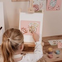 Little Dutch | Verf Fairy Garden Vingerverf 10 Kaarten/4 Kleuren