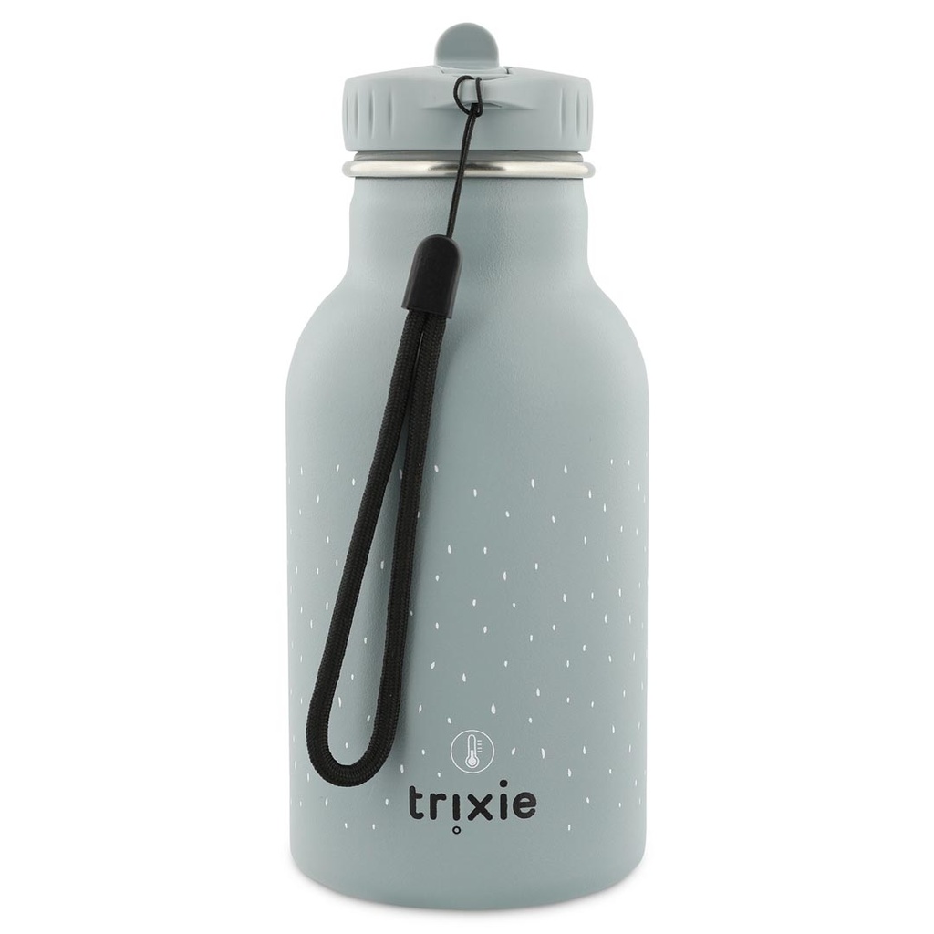 Trixie | Drinkfles Mr. Shark Isothermisch Grijs 350ml