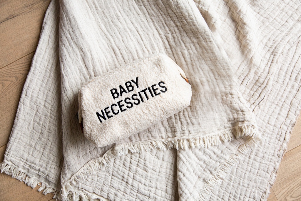 TOILETTAS, Baby Necessities, Teddy, ecru uni/print baby, necessities, 100% polyester, 100% nylon voering