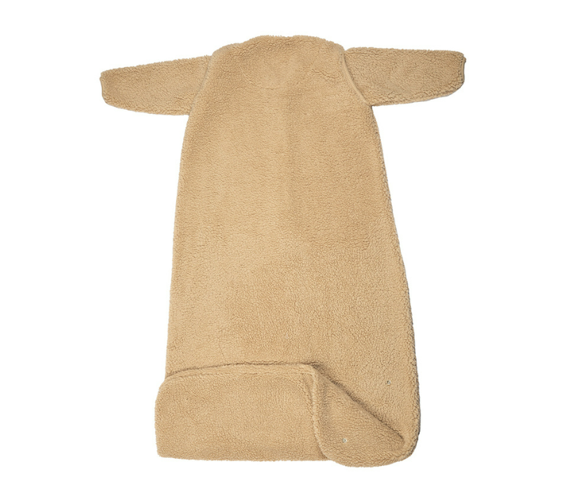 Pericles | Slaapzak met mouwen Caramel 90-110 cm 