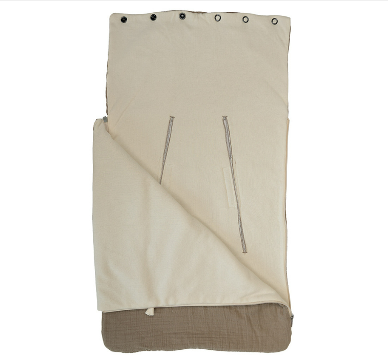 Pericles | Voetenzak vr Autostoel 0+ Chocolate