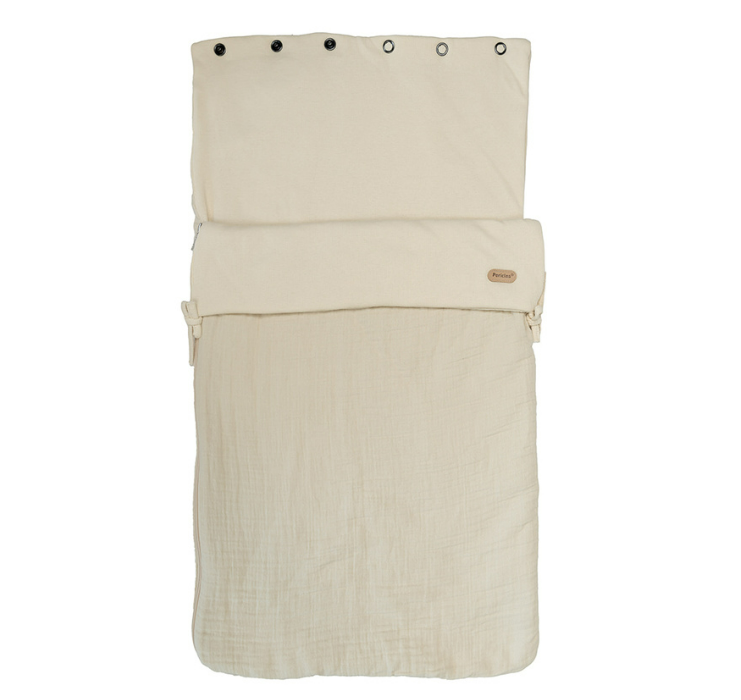 Pericles | Voetenzak vr Autostoel 0+ Creme