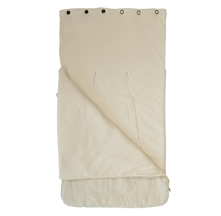 Pericles | Voetenzak vr Autostoel 0+ Creme