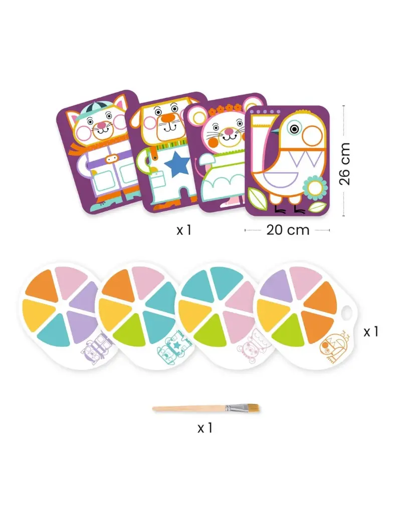 Djeco | Schilderen Bolle Wangen