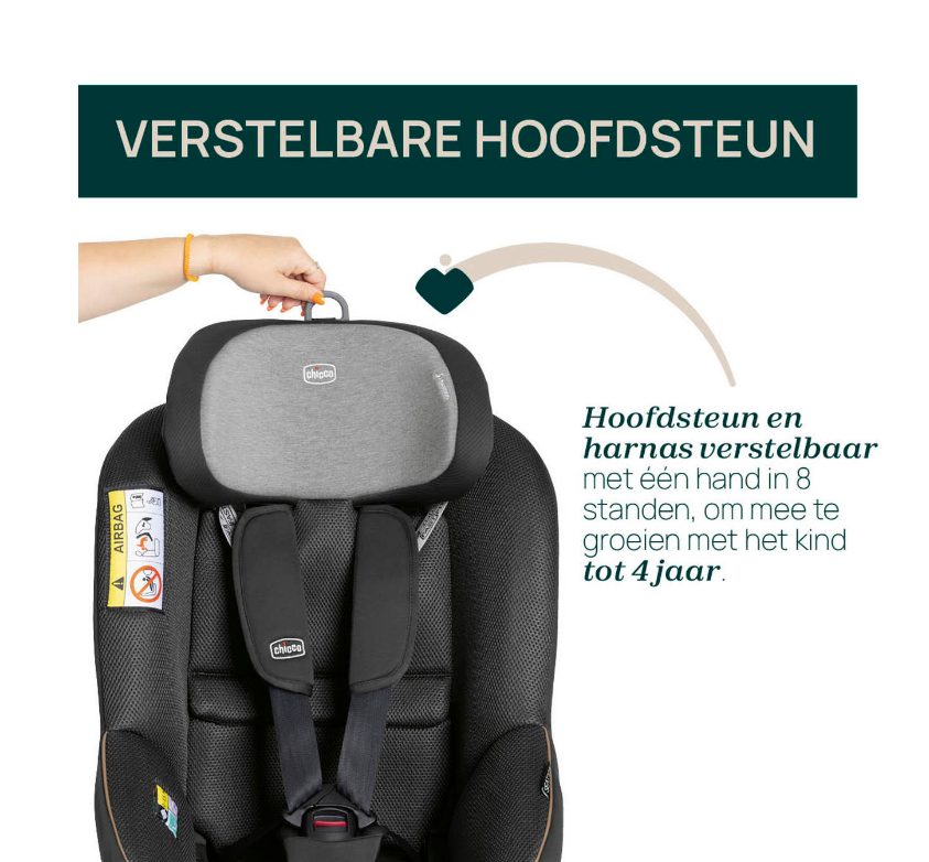 Chicco | Autostoel Seat 105 i-Size Posh Black Gr 0+/1