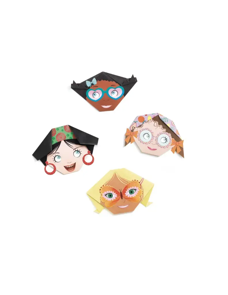 Djeco | Knutselset Origami Grappige Gezichten