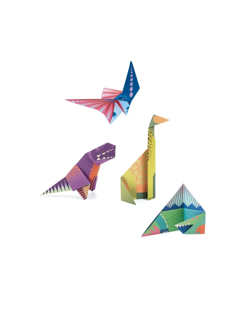 Djeco | Knutselset Origami Dinosaurussen