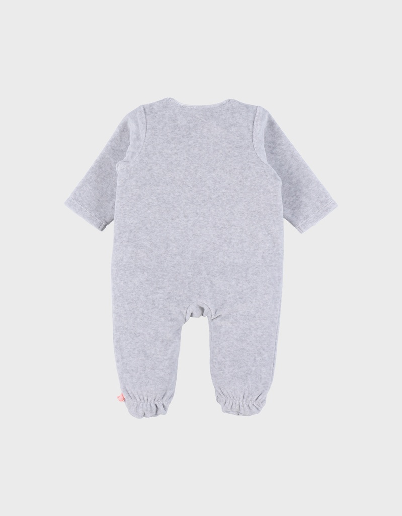 Noukies | Pyjama Velvet Grey
