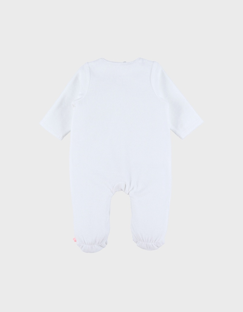 Noukies | Pyjama Velvet White