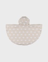 Noukies | Poncho Waterproof Beige