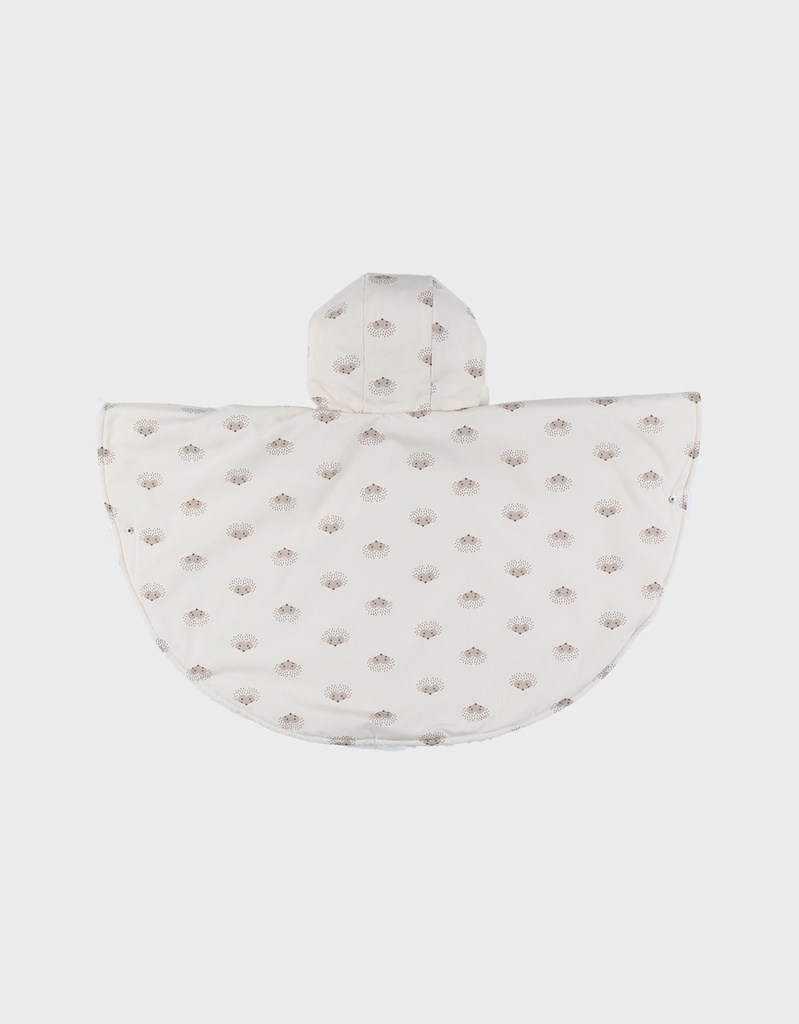 Noukies | Poncho Waterproof Pearl