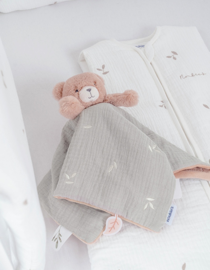 Noukies | Knuffeldoek Dag&Nacht Fluffy, Orso & Lilly