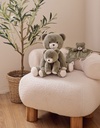 Noukies | Knuffel Orso Fluffy, Orso & Lilly 25cm