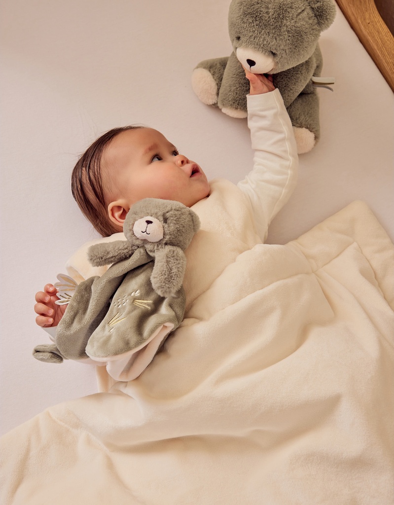 Noukies | Knuffeldoek Orso Fluffy, Orso & Lilly