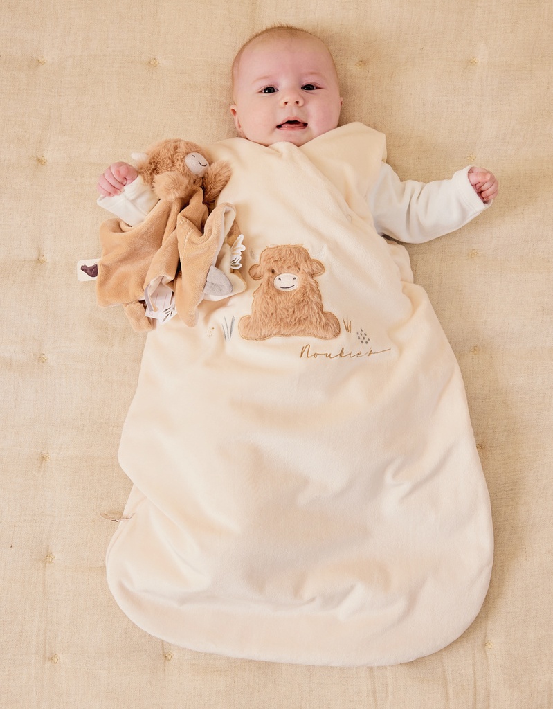 Noukies | Slaapzak Fluffy Fluffy, Orso & Lilly 70cm