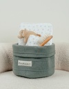 Noukies | Noukies | Verzorgingsmandje Knitted Kaki