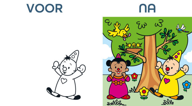 Bumba | Kleurboek Kleuren met Water