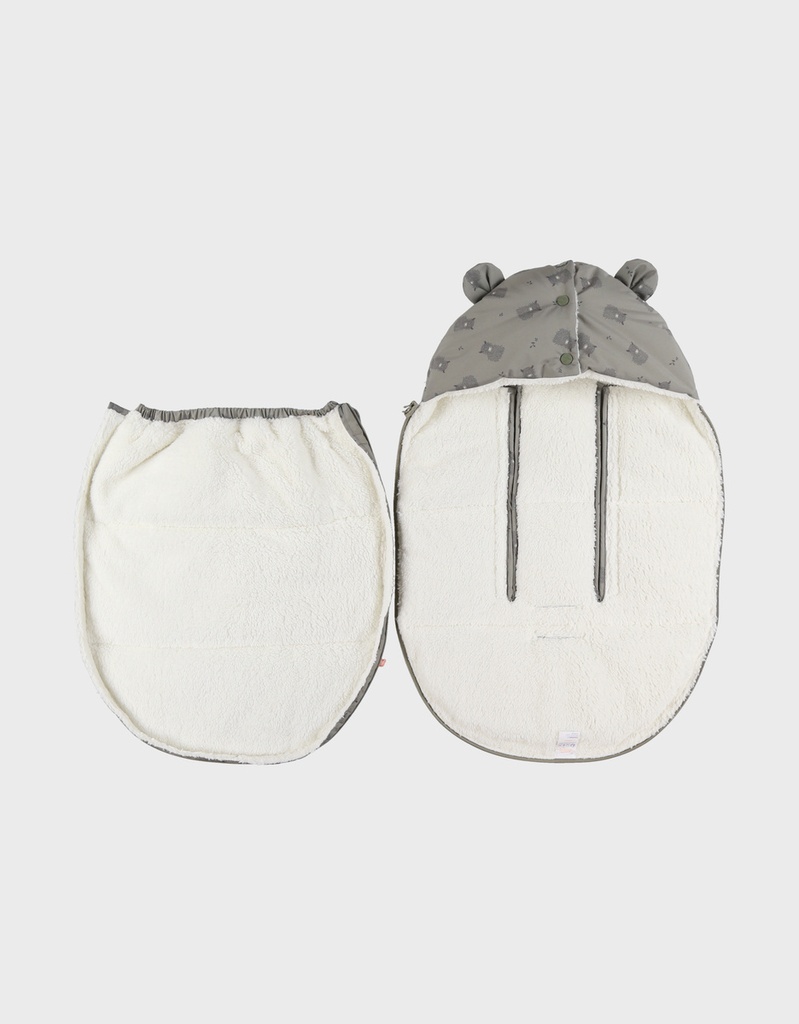 Noukies | Voetenzak Kaki 80x50cm