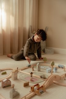 Little Dutch | Treinbaan Set XL Hout