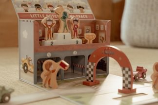 Little Dutch | Auto Koffer met Racebaan