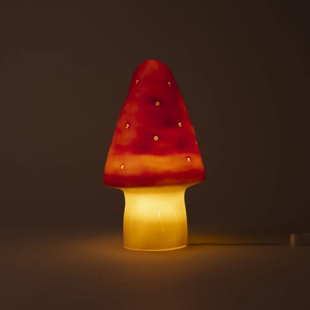 Egmont | Lamp Mushroom Red Brick